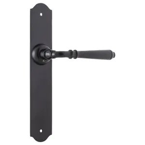 Reims Lever Latch Set, Matte Black by Tradco, a Door Hardware for sale on Style Sourcebook