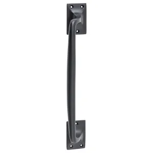 Large Offset Pull Handle, Matte Black by Tradco, a Door Hardware for sale on Style Sourcebook