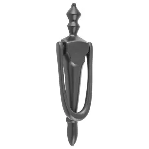 Small Victorian Door Knocker, Matte Black by Tradco, a Door Hardware for sale on Style Sourcebook