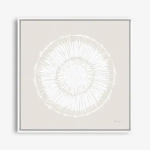 Coastal Block Print I Neutral (Square) Canvas Print by The Print Emporium, a Prints for sale on Style Sourcebook