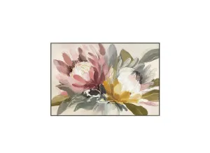 Pastel Petal Poetry Wall Art Canvas 80cm x 120cm by Luxe Mirrors, a Artwork & Wall Decor for sale on Style Sourcebook