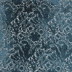 Compton Silhouette Velvet Indigo by William Morris at Home, a Fabrics for sale on Style Sourcebook