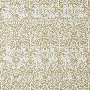 Brother Rabbit Woven Honey by William Morris at Home, a Fabrics for sale on Style Sourcebook