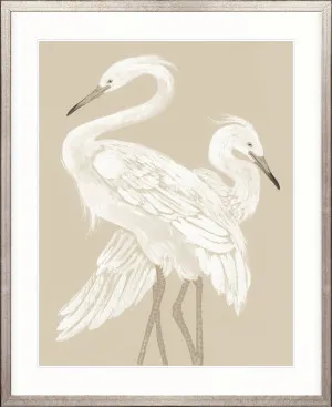 Deux Herons I by Designer Boys, a Premium Art for sale on Style Sourcebook