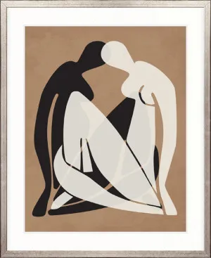 Amoureux Silhouette II by Designer Boys, a Premium Art for sale on Style Sourcebook