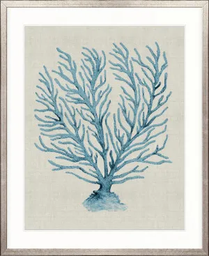 Coral SPLENDOUR (Pale Blue) XVIII by Designer Boys, a Premium Art for sale on Style Sourcebook