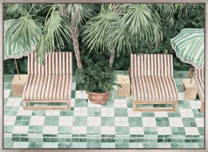 Poolside Bliss XI (Canvas) by Designer Boys, a Premium Art for sale on Style Sourcebook