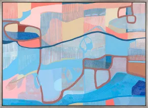 Miami Abstract IV (Canvas) by Designer Boys, a Premium Art for sale on Style Sourcebook