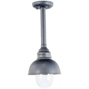 Parkway Rustic Antique Bronze Outdoor Rod Pendant Small by Lighting Inspirations, a Lighting for sale on Style Sourcebook