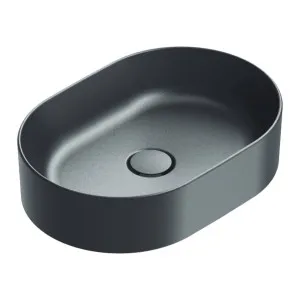 Catalano Zero 50x35 Countertop Basin - Satin Black 0122500022 by Catalano, a Basins for sale on Style Sourcebook