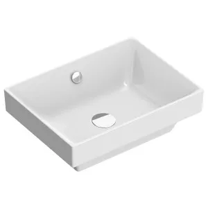 Catalano Zero 50x37 Semi Inset Wash Basin - Gloss White 0124500001 by Catalano, a Basins for sale on Style Sourcebook