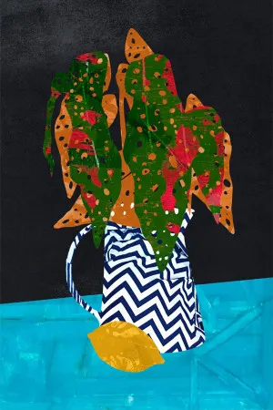 Zigzag Vase by Gioia Wall Art, a Prints for sale on Style Sourcebook