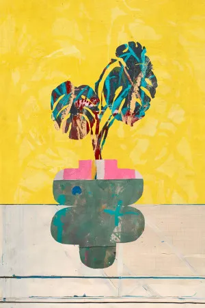 Majestic Monstera, Style B by Gioia Wall Art, a Prints for sale on Style Sourcebook