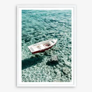 Capri Boat II Photo Art Print by The Print Emporium, a Prints for sale on Style Sourcebook