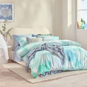 Habitat Cloud Catcher Quilt Cover Set Aqua by Habitat, a Quilt Covers for sale on Style Sourcebook