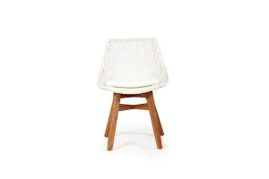 Oceanic Dining Chair - Set of 2 - White by Azure Interiors, a Dining Chairs for sale on Style Sourcebook