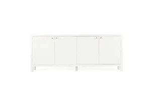 Amelia 4 Door White Sideboard by Azure Interiors, a Sideboards, Buffets & Trolleys for sale on Style Sourcebook