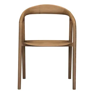 Moreno Carver Dining Chair in Ash Caramel by OZ Design, a Dining Chairs for sale on Style Sourcebook