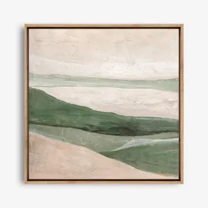Green Field (Square) Canvas Print by The Print Emporium, a Prints for sale on Style Sourcebook