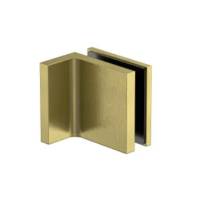 Stealth Bracket with Short Leg Raw Brushed Brass by Estelle, a Bathroom Fixtures for sale on Style Sourcebook