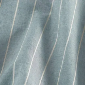 Vintage Stripe Quilt Cover Set - Softwash Cotton, King, Forest Green Melange - Canningvale by Canningvale_Vintage, a Sheets for sale on Style Sourcebook