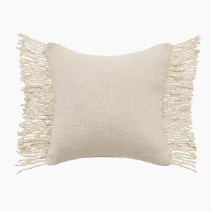 Muse Romi Cotton Tassel Cushion Natural by Muse, a Cushions, Decorative Pillows for sale on Style Sourcebook