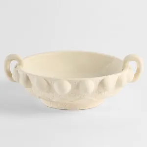 Muse Antonia Decorative Bowl Cream by Muse, a Bowls for sale on Style Sourcebook