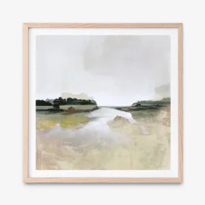 Gold Lake View (Square) Art Print by The Print Emporium, a Prints for sale on Style Sourcebook