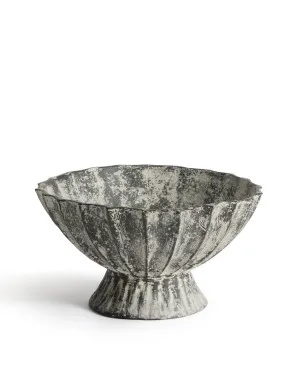 Valura papier-mâché centrepiece grey Ø 33 cm by null, a Vases & Jars for sale on Style Sourcebook