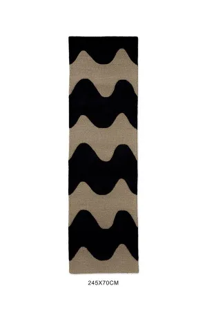 Marimekko Lokki Black 133905 Runner by Marimekko, a Contemporary Rugs for sale on Style Sourcebook