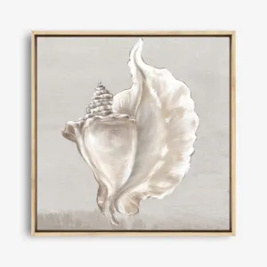 Neutral Shells III (Square) Canvas Print by The Print Emporium, a Prints for sale on Style Sourcebook