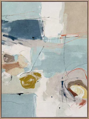 Chalk & Citrus I Canvas Art Print by Urban Road, a Prints for sale on Style Sourcebook