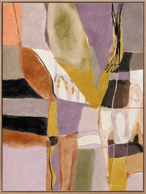 Held Shapes I Canvas Art Print by Urban Road, a Prints for sale on Style Sourcebook