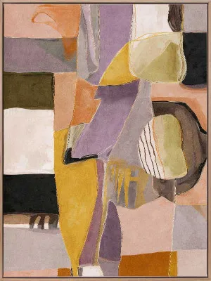 Held Shapes II Canvas Art Print by Urban Road, a Prints for sale on Style Sourcebook