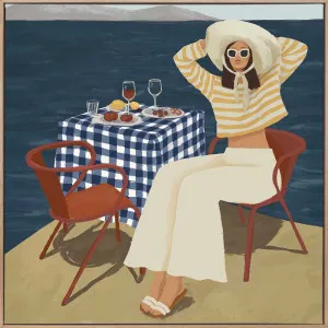 Riviera Deb Canvas Art Print by Urban Road, a Prints for sale on Style Sourcebook