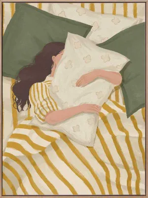 Lara in Slumber Canvas Art Print by Urban Road, a Prints for sale on Style Sourcebook