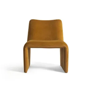 Evo Armchair, Mohair Mustard, by Lounge Lovers by Lounge Lovers, a Chairs for sale on Style Sourcebook