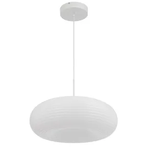 Telbix Tifton Large Sculptural Contour LED Pendant White by Telbix, a Lighting for sale on Style Sourcebook