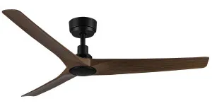 Martec Cordoba 52" DC Smart Ceiling Fan with WiFi Remote Black and Walnut by Martec, a Ceiling Fans for sale on Style Sourcebook