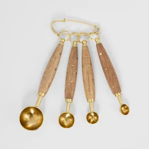 Wooden Handle Measuring Spoons Set of 4 by PERFECT PIECES, a Plants for sale on Style Sourcebook