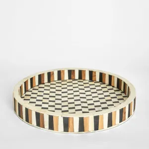 Nomi Bone Inlay Tray Multi by Florabelle Living, a Decorative Accessories for sale on Style Sourcebook