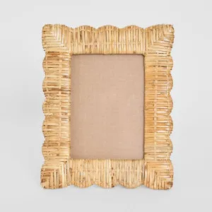 Mina Rattan Photo Frame Natural by Florabelle Living, a Lighting for sale on Style Sourcebook