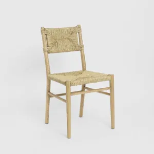Lisbon Dining Chair Natural by Florabelle Living, a Christmas for sale on Style Sourcebook