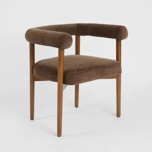 Manningham Dining Chair Dark Walnut by Florabelle Living, a Christmas for sale on Style Sourcebook