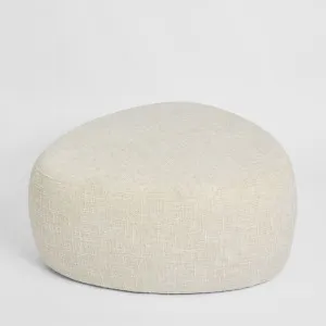 Pebble Large Ottoman Natural by MRD Home, a Christmas for sale on Style Sourcebook