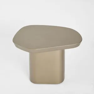Plinth Coffee Table Brushed Nickel by MRD Home, a Christmas for sale on Style Sourcebook