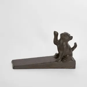 Belle Cat Cast Iron Door Stop by PERFECT PIECES, a Christmas for sale on Style Sourcebook