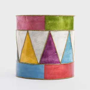 Checker Capiz Diamond Drum Multi by Vixen & Velvet, a Christmas for sale on Style Sourcebook