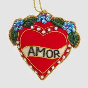 Amor Heart Decoration by Vixen & Velvet, a Christmas for sale on Style Sourcebook