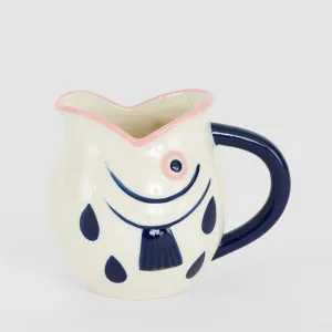 Nautical Ceramic Fish Jug Small by Vixen & Velvet, a Christmas for sale on Style Sourcebook